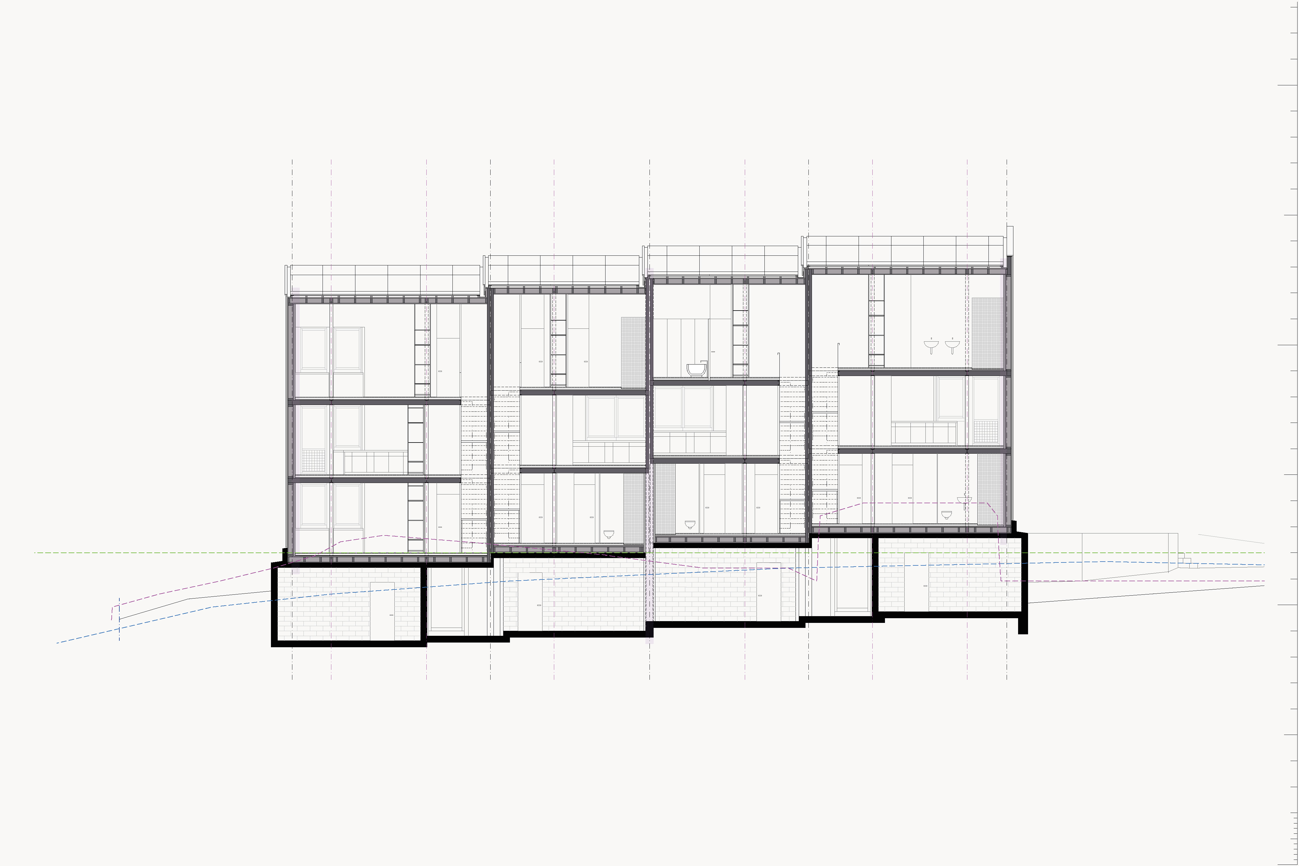 Longitudinal section