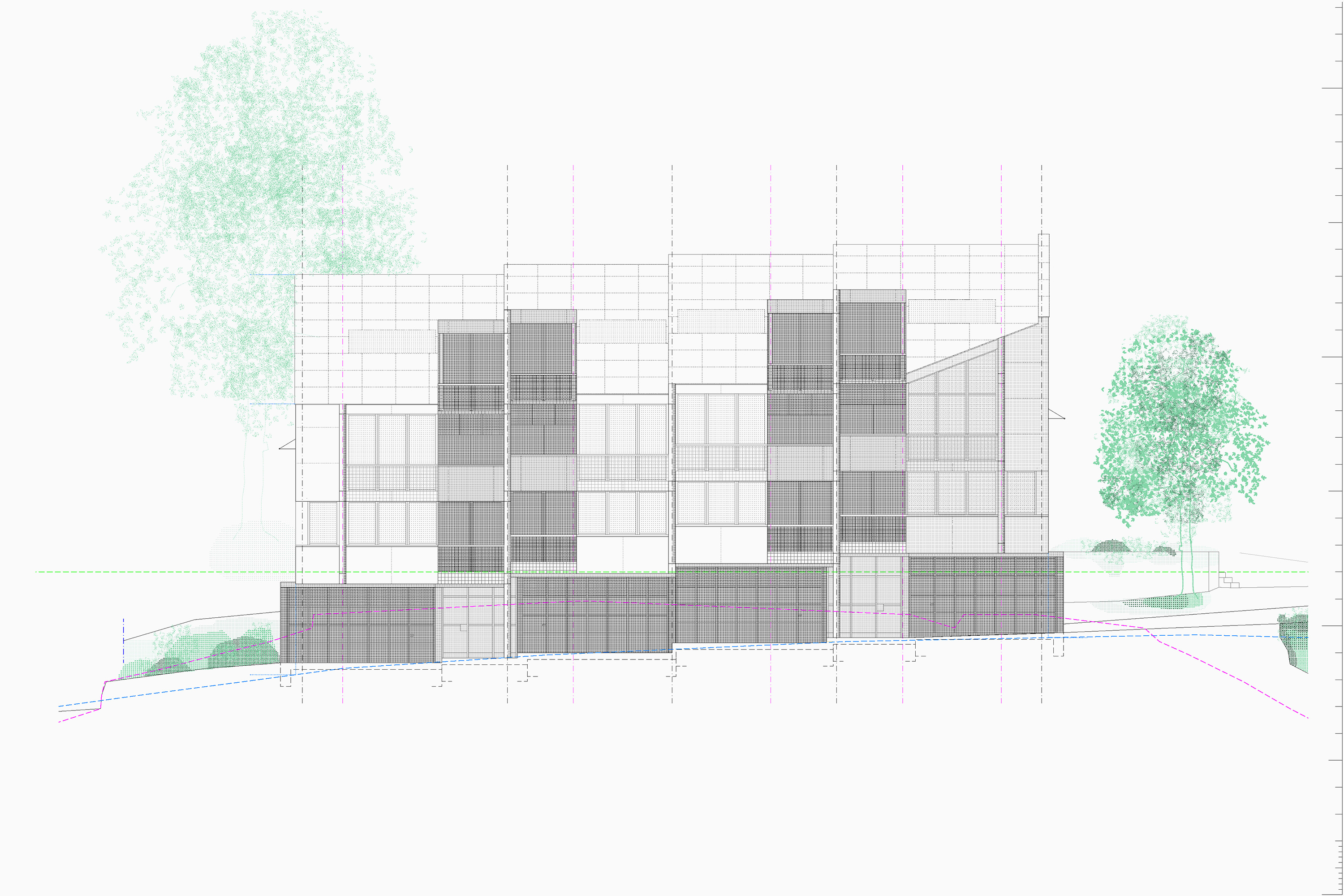 Valley facade